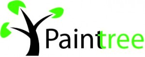 Paint tree logo