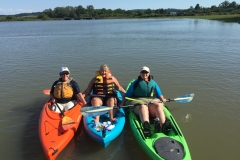 Kayaking with friends June 2016